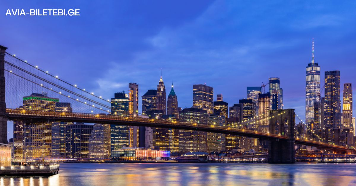 New york Tbilisi flights