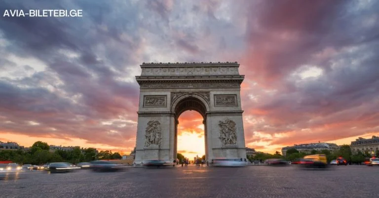 Paris Tbilisi air tickets
