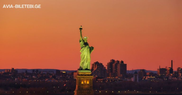 Tbilisi New york aviabiletebi