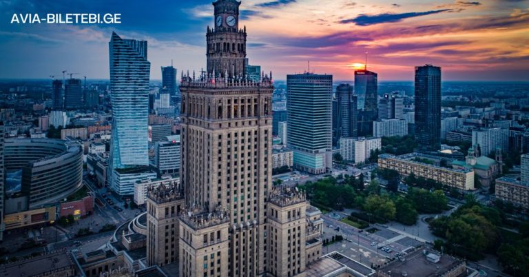 kutaisi warsaw flights